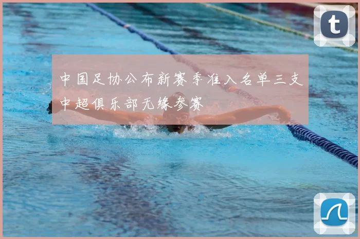 中国足协公布新赛季准入名单三支中超俱乐部无缘参赛