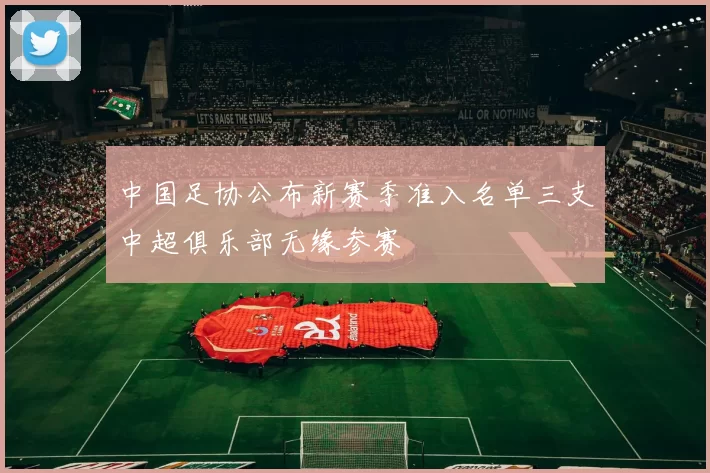 中国足协公布新赛季准入名单三支中超俱乐部无缘参赛